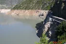 Lac d'Emosson Felswand