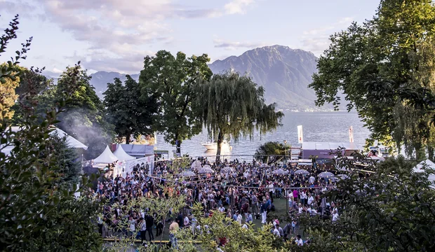 Montreux Jazz Festival am Genfer See 