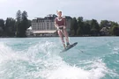 Wakeboarding auf dem Lac d'Annecy
