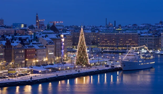 Weihnachtsmarkt in Stockholm 