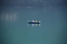 Angler-Boot auf dem Lago di Molveno