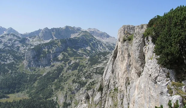 Crvena Greda Felswand Montenegro