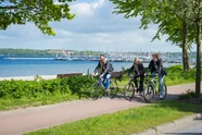 Radfahren an der Flensburger Foerde