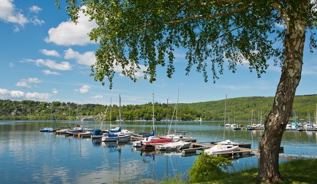 Bootsteg am Edersee Edersee