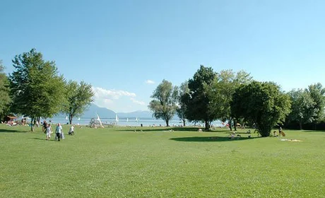 Strandbad Seebruck am Chiemsee Chiemsee
