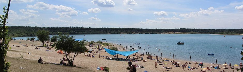 Strandbad Langener Waldsee Headmotiv