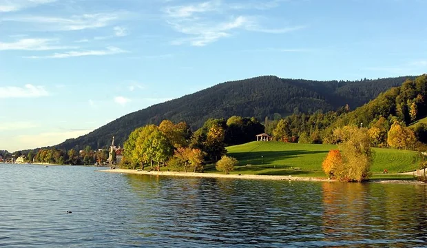 Herbstliche Stimmung am Tegernsee Tegernsee