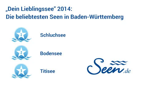 „Dein Lieblingssee" 2014: Die beliebtesten Seen in Baden-Württemberg