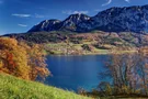 Landschaft am Attersee