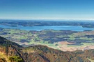 Blick auf den Chiemsee vom Hochfelln