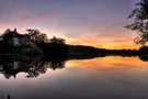 Sonnenuntergang am Weidsee