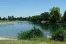 Abkühlen am Germeringer See