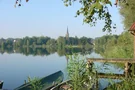 Anlegestelle am Obinger See