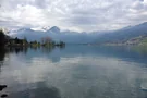 Wolkendecke übder dem Sarnersee