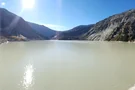 Der See fotografiert von der Talsperre aus