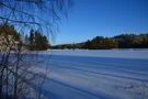 Schneelandschaft am Stora Le