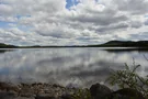 Wolken über dem Unteren Sarvsjon