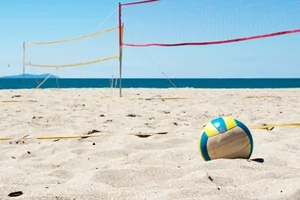 Beach-Sport: Beach-Volleyball