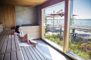 Sauna der Therme di Sirmione Sauna der Therme di Sirmione