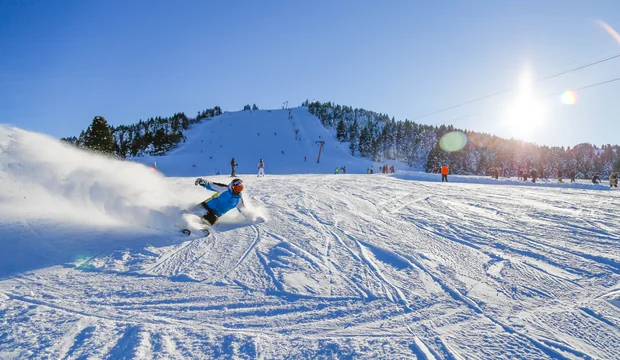 Ski fahren am Tegernsee