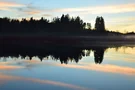 Sonnenuntergang am Dachssee