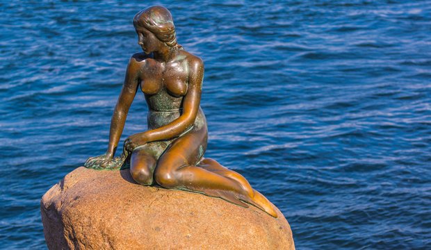 Die kleine Meerjungfrau in Kopenhagen Die kleine Meerjungfrau in Kopenhagen