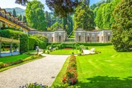 Die Gärten der Villa d'Este in Cernobbio