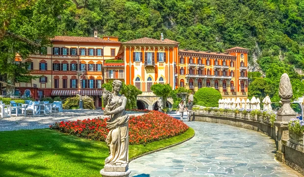 Der Villa d'Este in Cernobbio