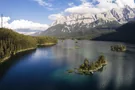 Kleine Inseln im Eibsee