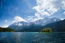 Das wunderschöne Wasser des Eibsees