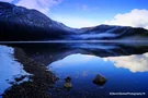 Schnee am Eibsee