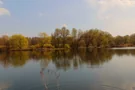 Ruhiger Südsee im Herbst