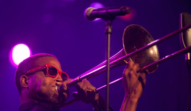 Tromby Shorty & Orleans Avenue beim Montreux Jazz Festival Tromby Shorty & Orleans Avenue beim Montreux Jazz Festival