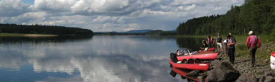 Kanu-Touren in Schweden Headmotiv