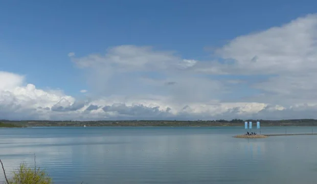 Störmthaler See Ausblick