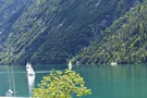 Segelbotte auf dem Achensee