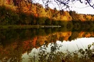 Wagenhauser Weiher im Herbst