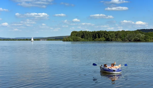 Rudern am Kleinen Brombachsee