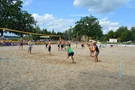 Beachvolleyballmatch am Neustädter See