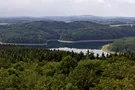 Blick über die Wiehtalsperre