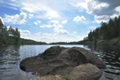 Felsen am Olerudsjön