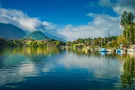 Blick auf das Resort MONDI-HOLIDAY Seeblickhotel Grundlsee