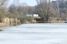 Der Degenbachstausee im Winter