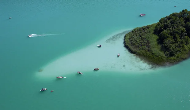 Wörthersee mit karibischem Wasser