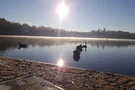 Sonne auf der Sechs Seen Platte