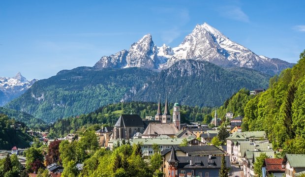 Berchtesgarden und der Watzmann Berchtesgarden und der Watzmann