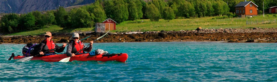 Abenteuer in der Wildnis: Wanderungen und Kajaktouren in Nordnorwegen Headmotiv