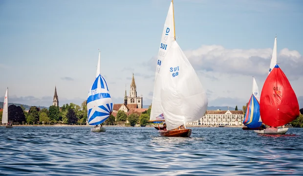 Segelregatta bei der internationalen Bodenseewoche 2018 Segelregatta bei der internationalen Bodenseewoche 2018