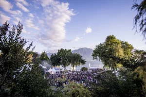 Music in the Parc beim Montreux Jazz Festival am Genfer See