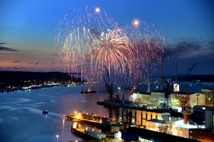 ORC Regatta bei der Kieler Woche an der Ostsee